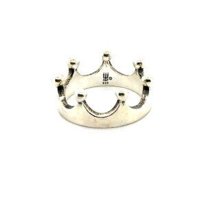 James Avery 925 Crown Ring